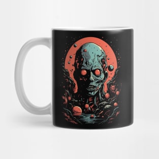 Cosmic Horror Space Zombie Alien Mug